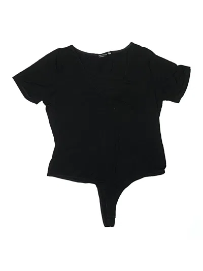 Pre-owned Asos Design Bodysuit In Black