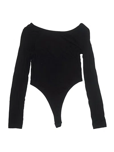 Pre-owned Asos Design Bodysuit In Black