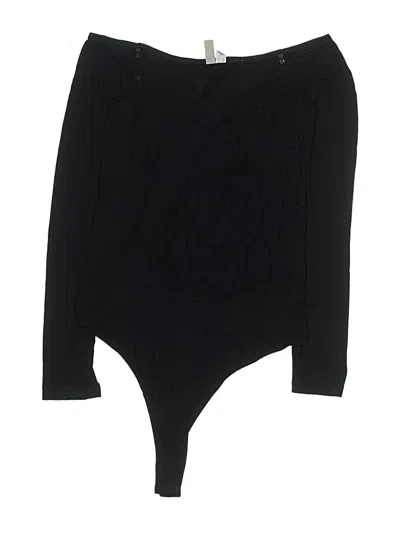 Pre-owned Asos Design Bodysuit In Black