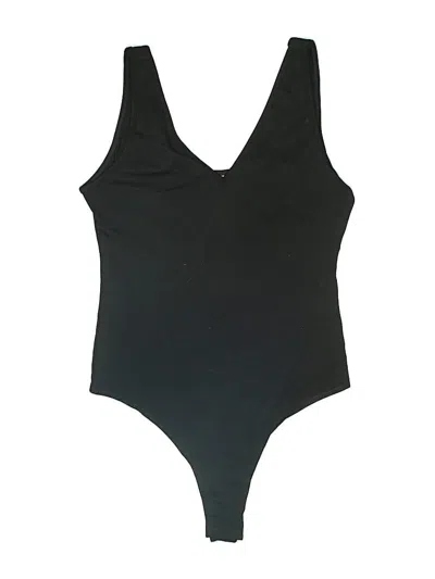 Pre-owned Asos Design Bodysuit In Black