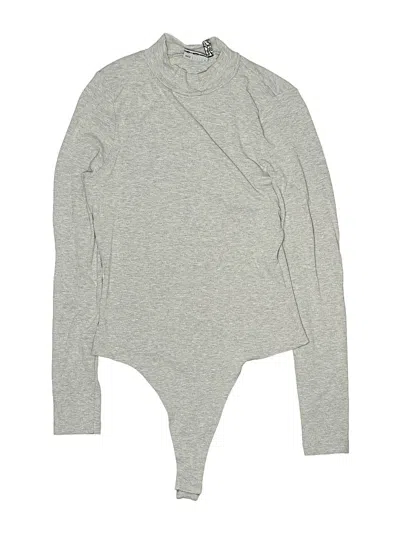Pre-owned Asos Design Bodysuit In Gray