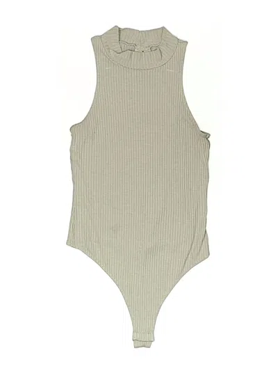 Pre-owned Asos Design Bodysuit In Green