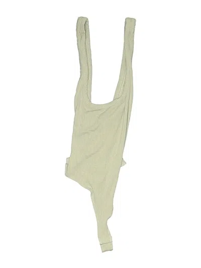 Pre-owned Asos Design Bodysuit In Green