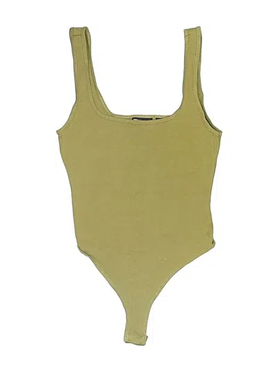 Pre-owned Asos Design Bodysuit In Green