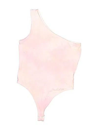 Pre-owned Asos Design Bodysuit In Pink