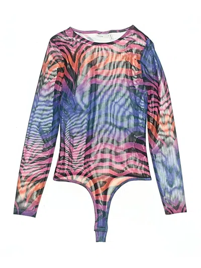 Pre-owned Asos Design Bodysuit In Purple