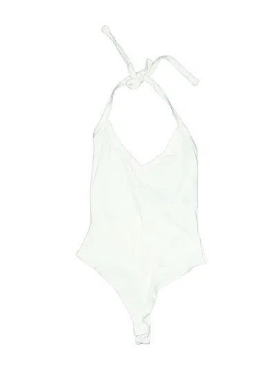 Pre-owned Asos Design Bodysuit In White