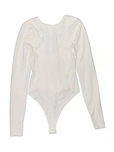 Pre-owned Asos Design Bodysuit In White