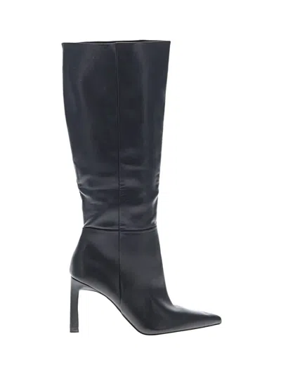Pre-owned Asos Design Boots In Black