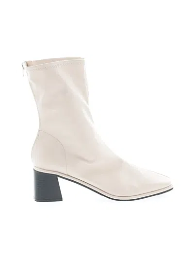 Pre-owned Asos Design Boots In White