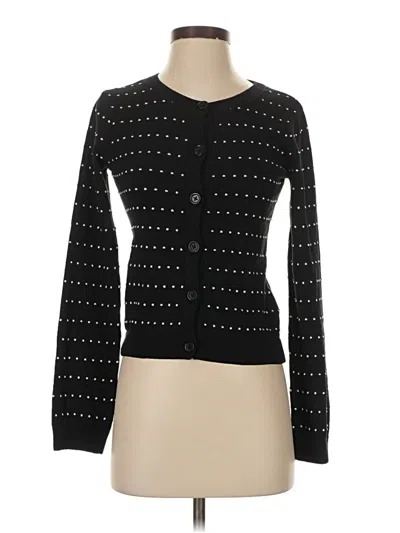 Pre-owned Asos Design Cardigan Sweater In Black