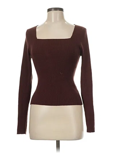 Pre-owned Asos Design Cardigan Sweater In Brown