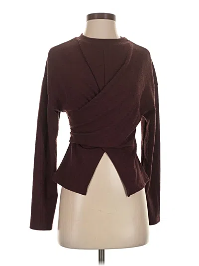 Pre-owned Asos Design Cardigan Sweater In Brown