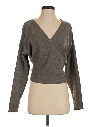 Pre-owned Asos Design Cardigan Sweater In Gray