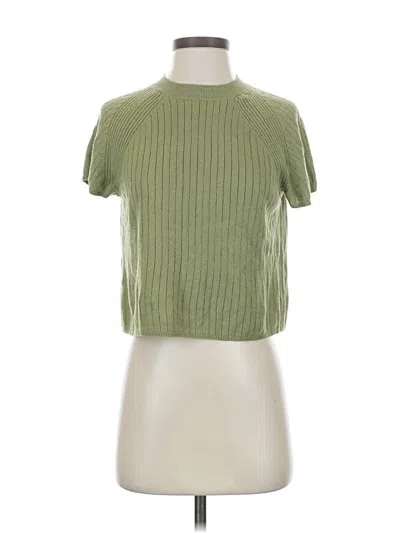 Pre-owned Asos Design Cardigan Sweater In Green