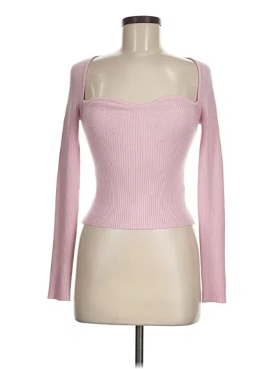 Pre-owned Asos Design Cardigan Sweater In Pink