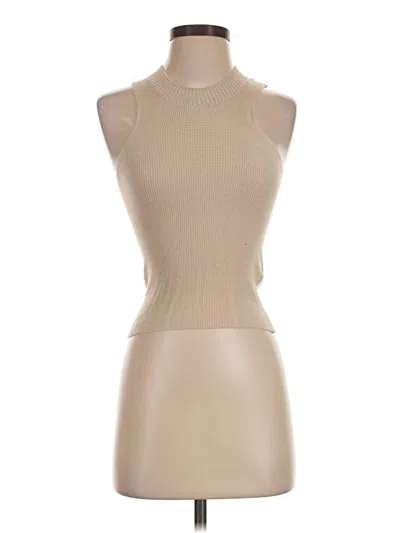Pre-owned Asos Design Cardigan Sweater In Tan