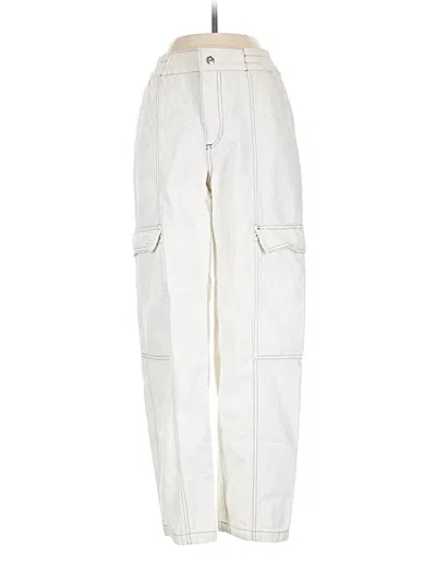 Pre-owned Asos Design Cargo Pants In White