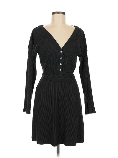 Pre-owned Asos Design Casual Dress In Black