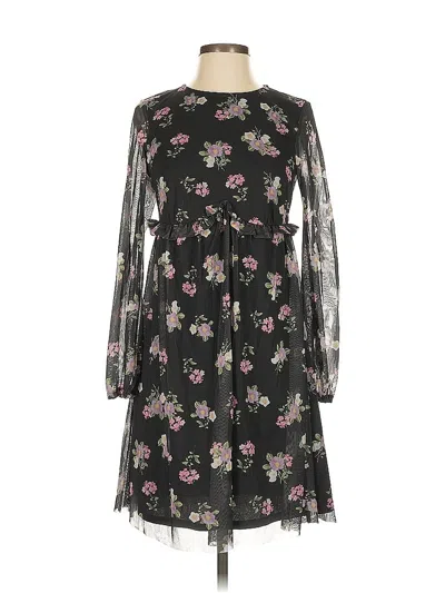 Pre-owned Asos Design Casual Dress In Black