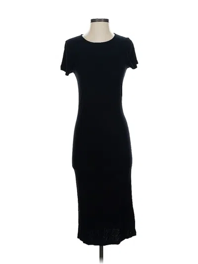 Pre-owned Asos Design Casual Dress In Black