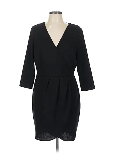 Pre-owned Asos Design Casual Dress In Black