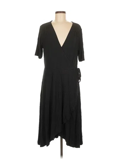 Pre-owned Asos Design Casual Dress In Black
