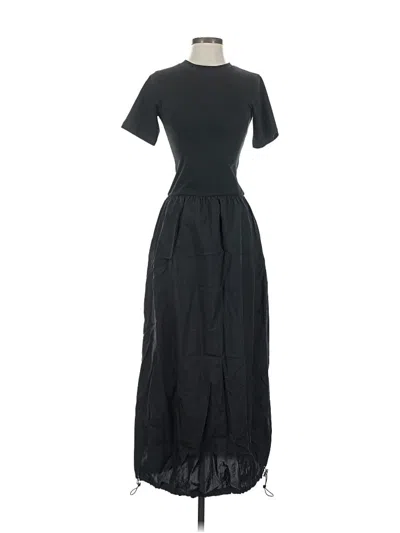 Pre-owned Asos Design Casual Dress In Black