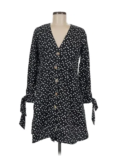 Pre-owned Asos Design Casual Dress In Black