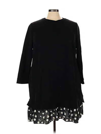 Pre-owned Asos Design Casual Dress In Black