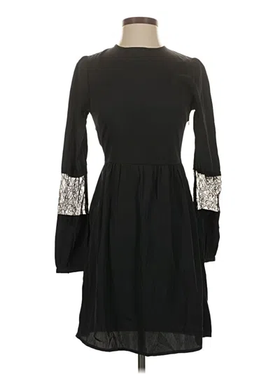 Pre-owned Asos Design Casual Dress In Black