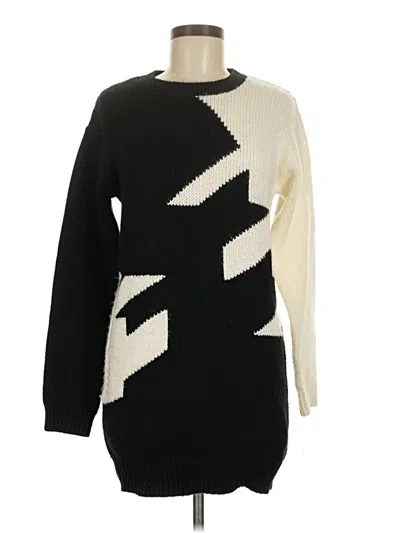Pre-owned Asos Design Casual Dress In Black