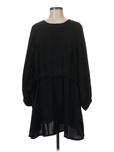 Pre-owned Asos Design Casual Dress In Black