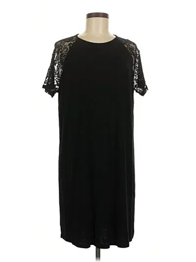 Pre-owned Asos Design Casual Dress In Black