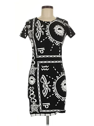 Pre-owned Asos Design Casual Dress In Black