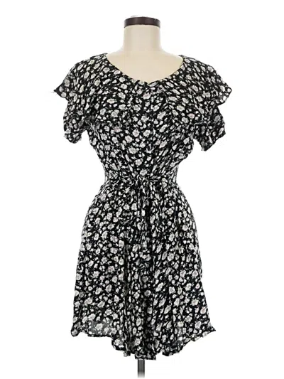 Pre-owned Asos Design Casual Dress In Black