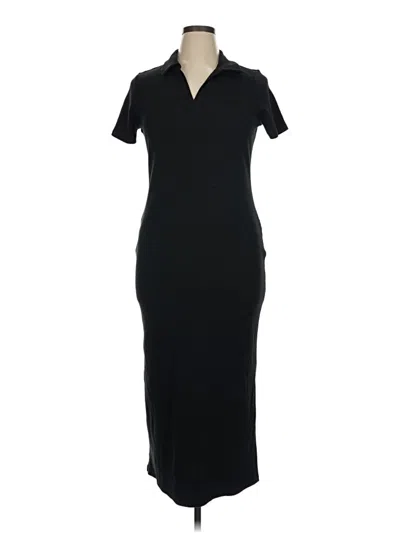 Pre-owned Asos Design Casual Dress In Black