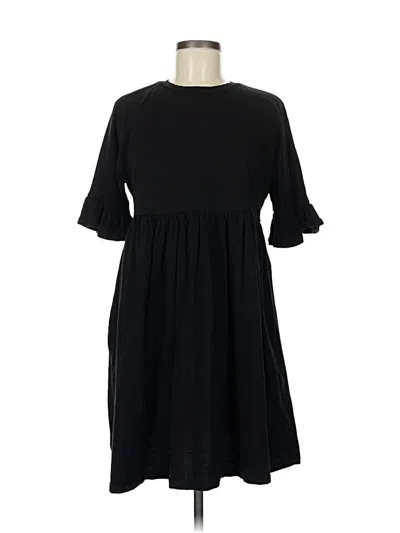 Pre-owned Asos Design Casual Dress In Black