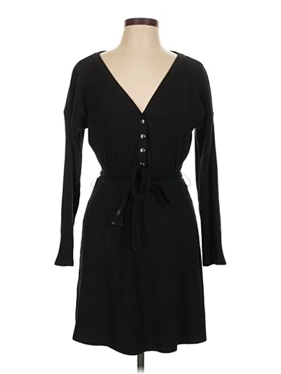 Pre-owned Asos Design Casual Dress In Black