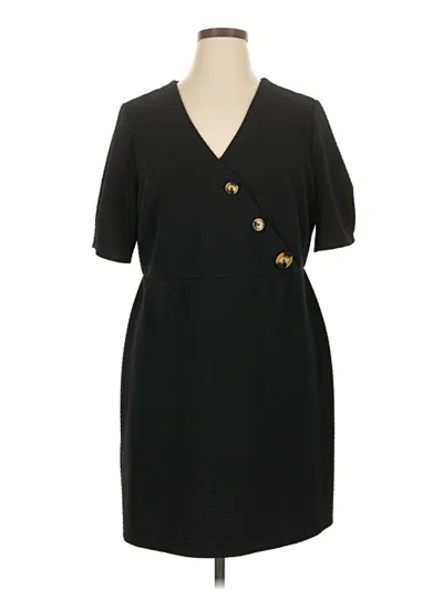 Pre-owned Asos Design Casual Dress In Black