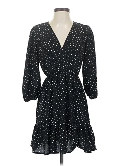 Pre-owned Asos Design Casual Dress In Black