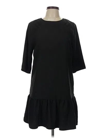 Pre-owned Asos Design Casual Dress In Black