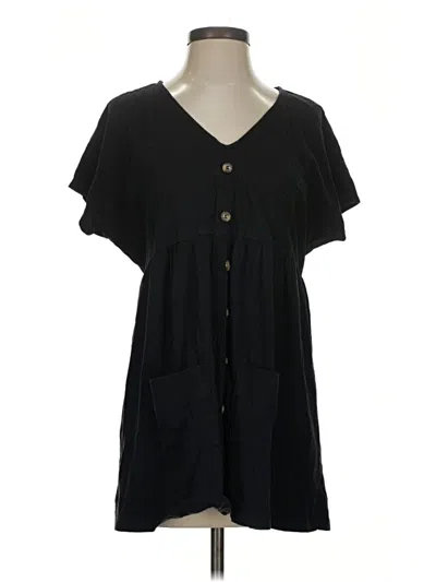 Pre-owned Asos Design Casual Dress In Black