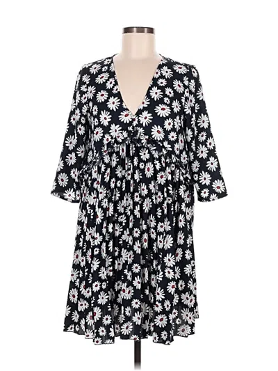 Pre-owned Asos Design Casual Dress In Black