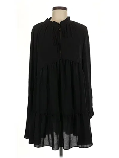 Pre-owned Asos Design Casual Dress In Black