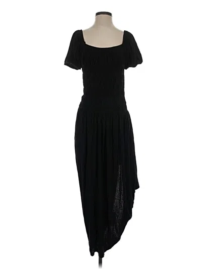 Pre-owned Asos Design Casual Dress In Black