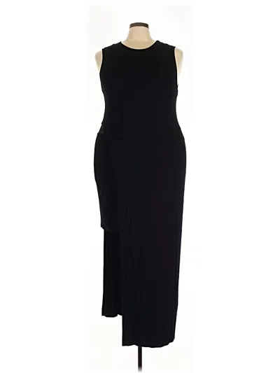 Pre-owned Asos Design Casual Dress In Black