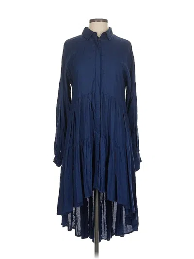 Pre-owned Asos Design Casual Dress In Blue