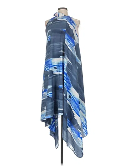 Pre-owned Asos Design Casual Dress In Blue