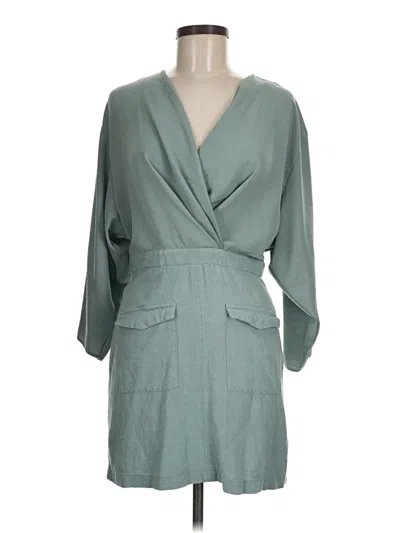 Pre-owned Asos Design Casual Dress In Blue